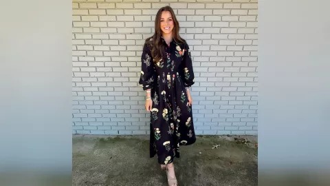 vestidos de flores para primavera 2026