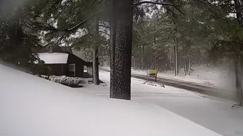 San Diego bajo la nieve