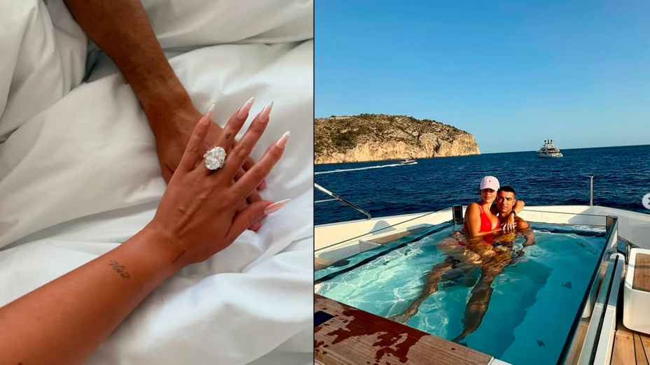Cristiano Ronaldo y Georgina Rodríguez anuncian su compromiso matrimonial