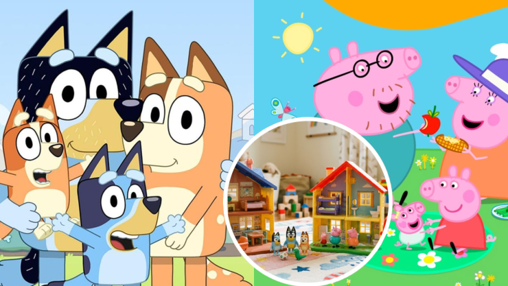 4 juguetes de ‘Bluey’ y ‘Peppa Pig’ que ayudan a desarrollar la empatía en los niños