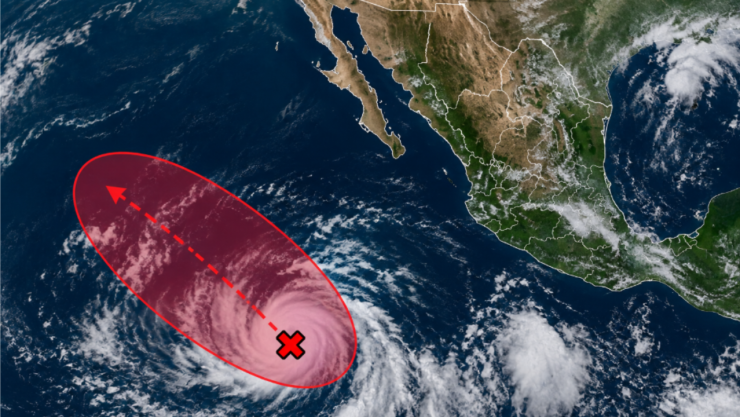 ¿Se acerca la tormenta tropical “Olaf”? Vigilan posible zona de baja presion con 90% de probabilidades de evolución