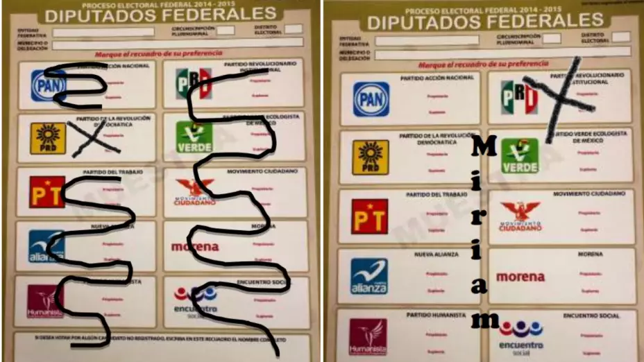 Conoce cómo debes marcar la boleta para que no se anule tu voto en elecciones 2023