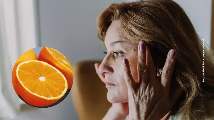 Elimina las arrugas del rostro con una mascarilla casera de naranja
