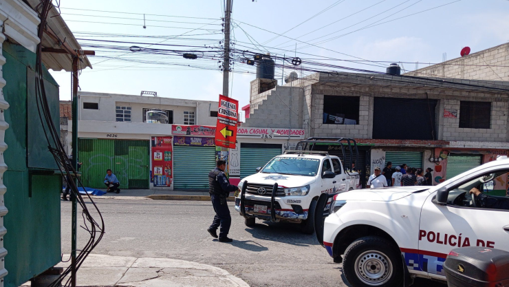 Movilización en la colonia Miguel Hidalgo, Puebla hoy sábado por ataque armado