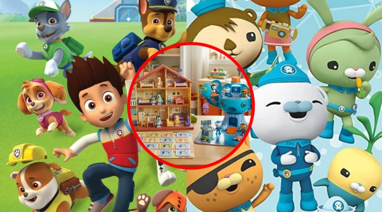 4 juguetes de ‘Bluey’ y ‘Octonautas’ que ayudan a desarrollar la concentración de los niños