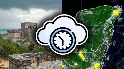 Esta es la hora EXACTA en que habrá lluvias en Quintana Roo HOY miércoles 20 de agosto de 2025