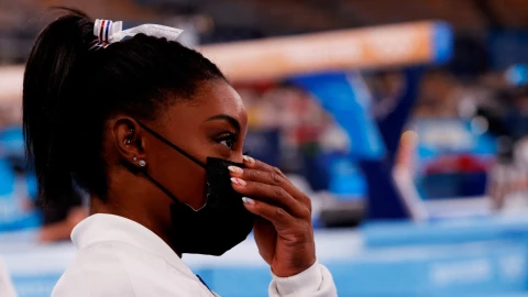 Simone Biles, en Tokyo 2020