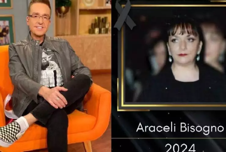 Daniel Bisogno ya sabe de la muerte de su mamá, la señora María Araceli