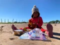 Entrega de juguetes en Huatabampo, Sonora
