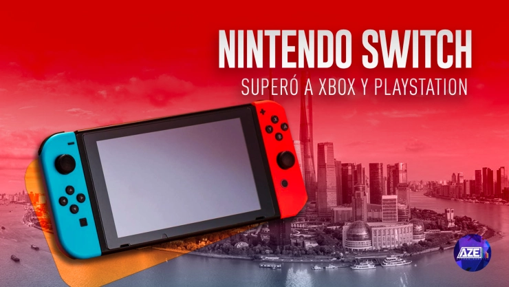 Nintendo switch superó a xbox y playstation en china