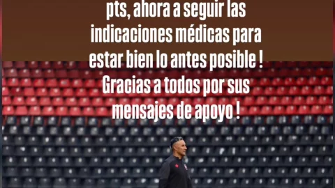 Keylor Navas explicó su ausencia en el partido contra Independiente Rivadavia
