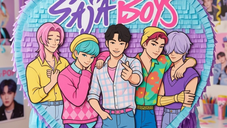 Cómo hacer una piñata de corazón de los Saja Boys ideal para los cumpleaños de niños
