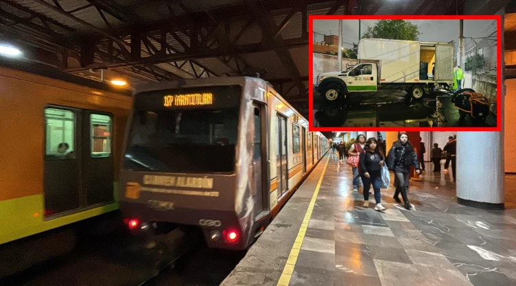 Línea A del Metro CDMX ha registrado inundaciones.