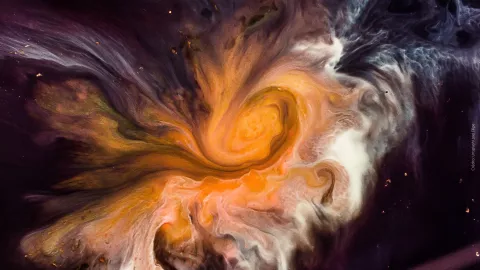 NASA capta aurora boreal generada en el polo de Júpiter. ¡Impresionante!