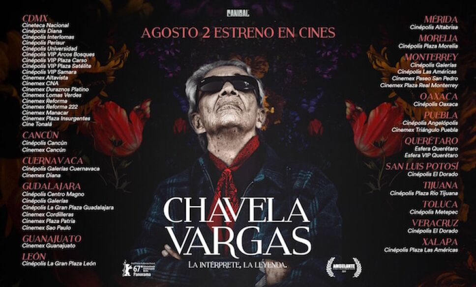 Póster documental Chavela