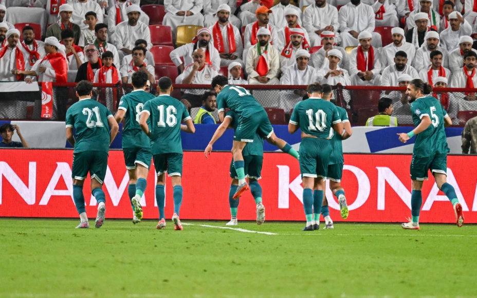 Jugadores de la Selección de Irak rumbo al Mundial 2026