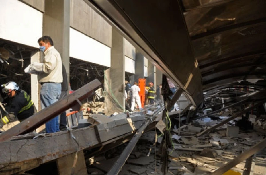 Explosión en Torre Pemex