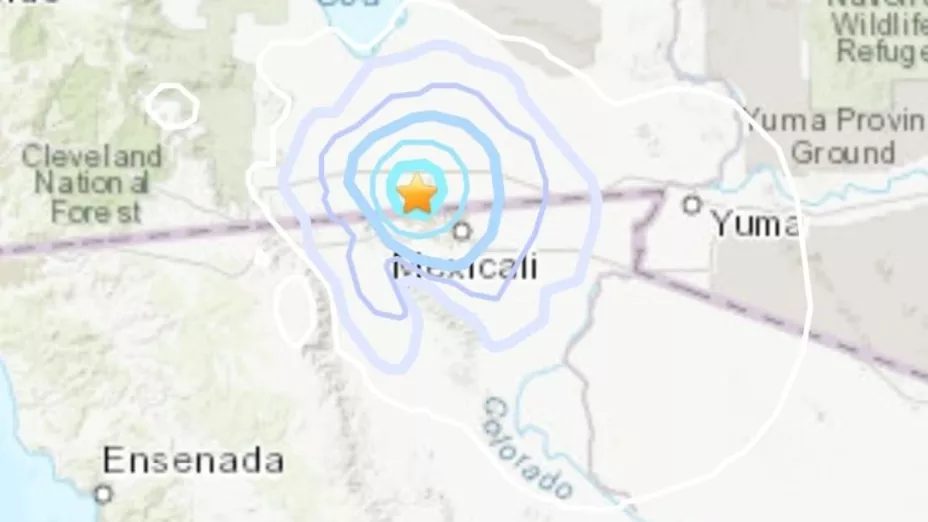 Dos sismos en California este sábado; se sienten en Mexicali