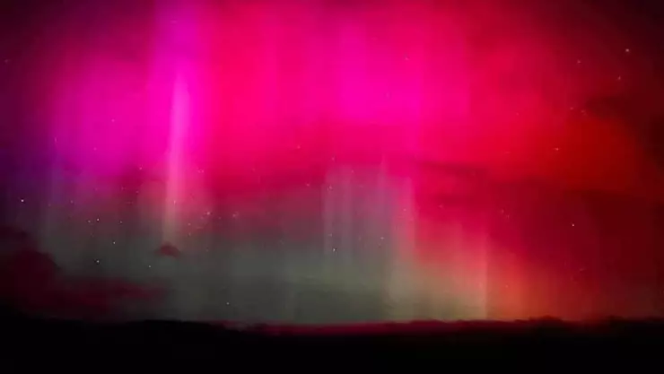Auroras boreales en Chihuahua