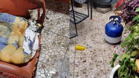 Fuga de gas termina en explosión y deja 3 heridos en una casa en la colonia Aurelio Manríquez