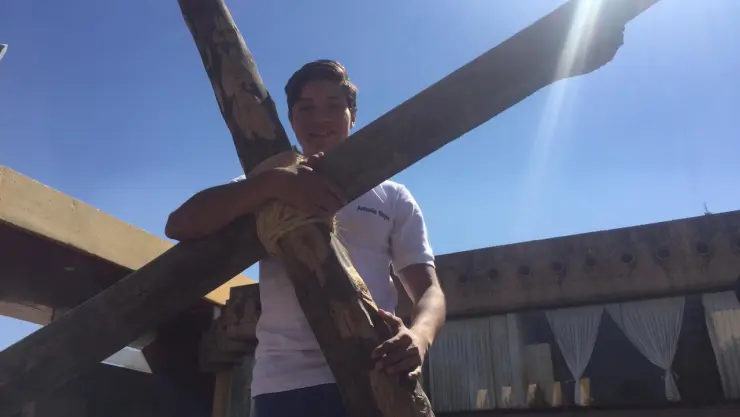 Último día de entrenamiento del Cristo de Iztapalapa
