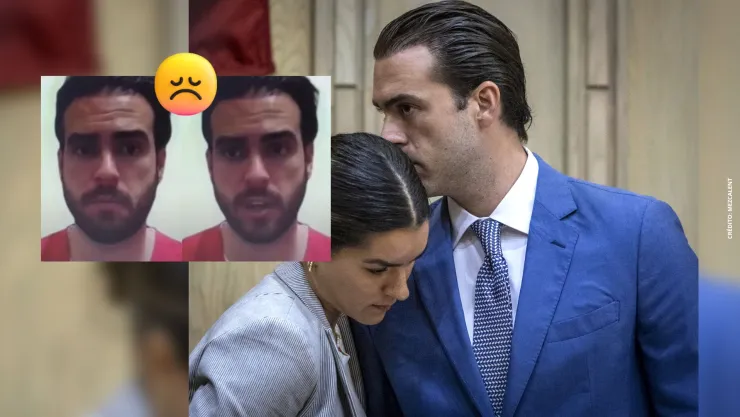 Pablo Lyle aparece con uniforme de presidiario tras ser declarado culpable.