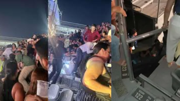 Muere mujer en concierto en Acapulco.