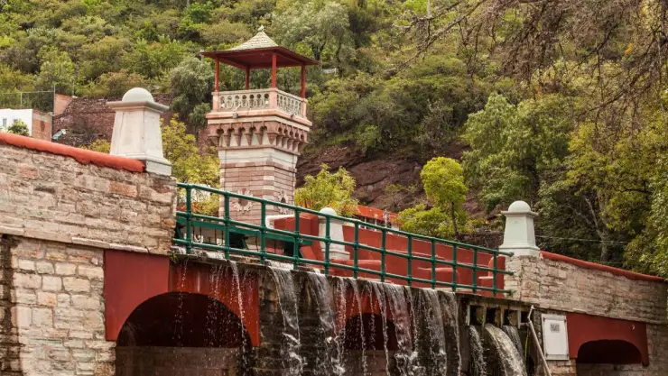Presa de la Olla, en Guanajuato capital.-