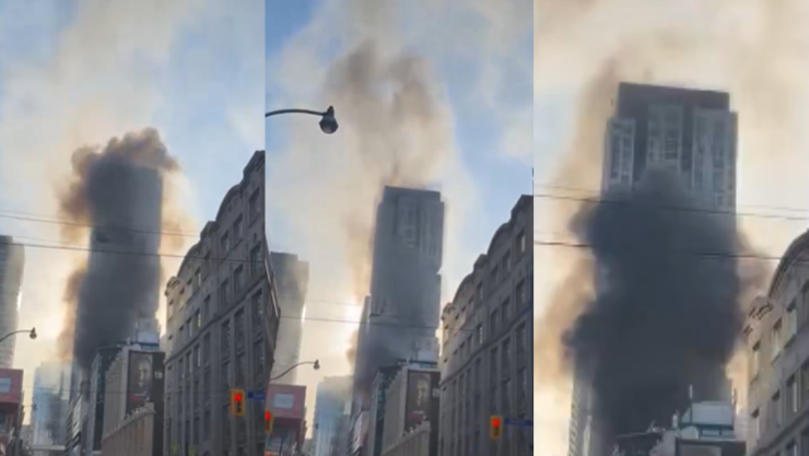 La explosión en un edificio de Toronto, Canadá moviliza a cuerpos de emergencia
