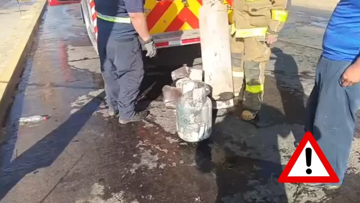 ¿Por qué explotó un tanque de gas en un puesto de carnitas al oriente de Aguascalientes?