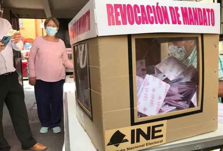 Gana AMLO en consulta de Revocación de Mandato en el extranjero 
