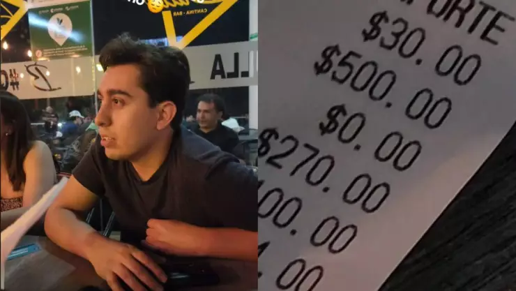 VIDEO_ Por cargar su celular, restaurante le cobra 500 PESOS y así reaccionó el cliente