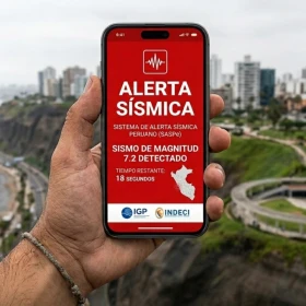 ¿Cuándo suena la alerta de sismos en Perú?
