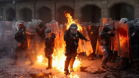 Marcha 2 de Octubre: Revelan saldo final de heridos, con 94 policías incluidos