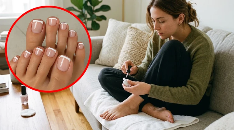 Cómo pintar las uñas de los pies estilo francés para cualquier ocasión y que luzca natural
