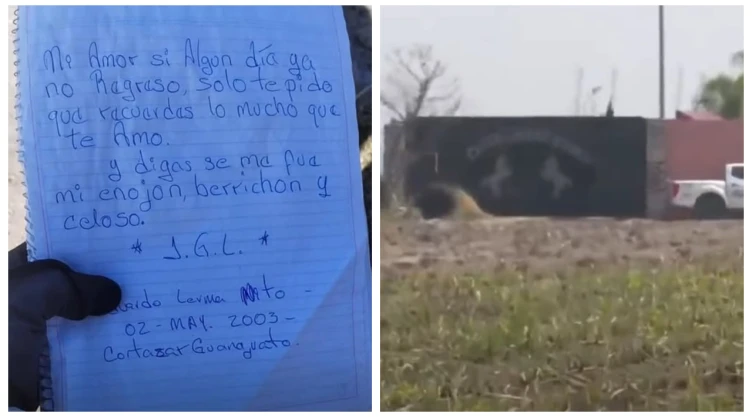 Eduardo Lerma Nito escribió una carta en el crematorio clandestino de Teuchitlán