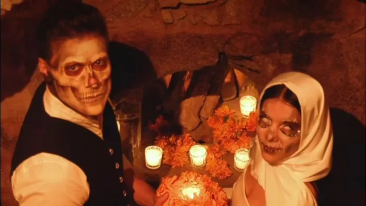 Carlos Rivera y Doris Jocelyn fusionaron su talento honrando el Día de Muertos
