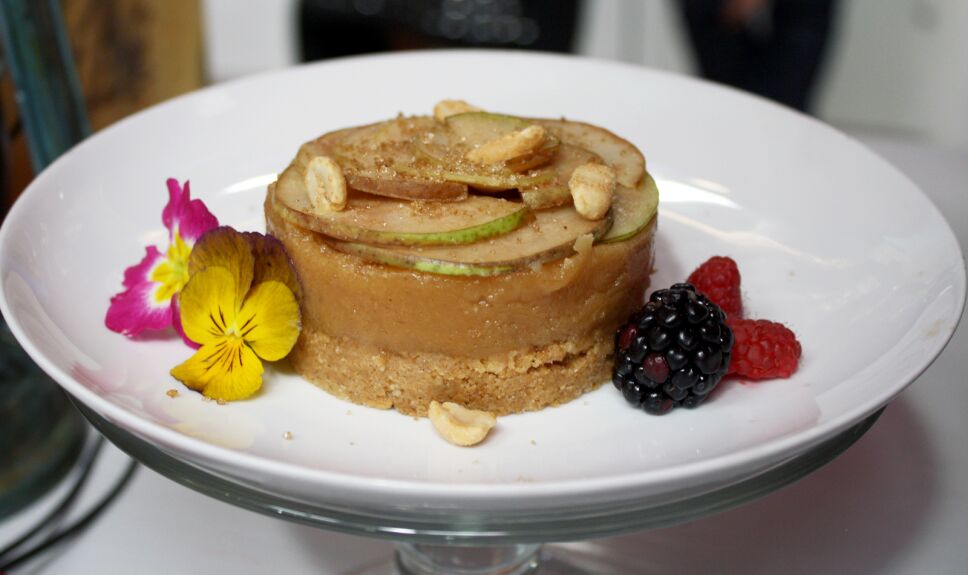 Pie de crema de cacahuate