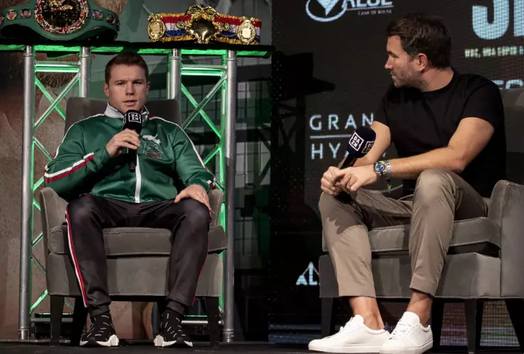 Eddie Hearn Canelo Álvarez