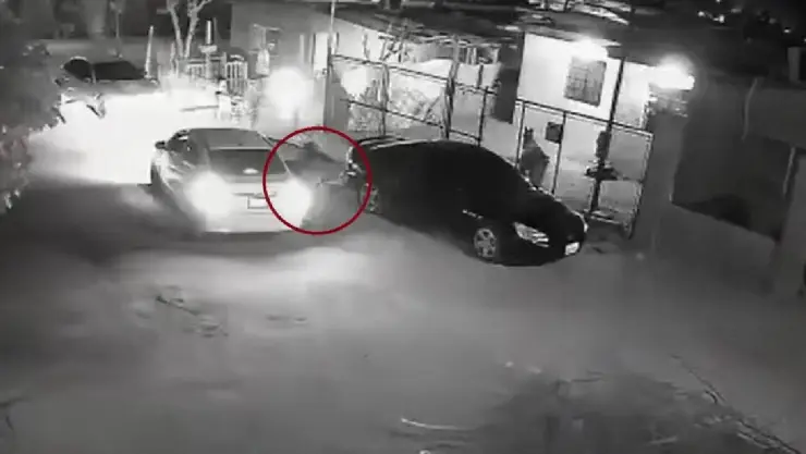 VIDEO Momento en el que menor desaparece al subir a un taxi en BC