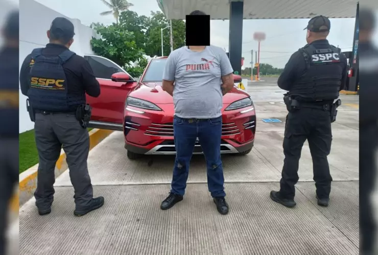 Luis Clemente N, detenido tras despojar una camioneta en Culiacán