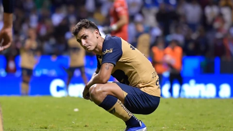 Juan Ignacio Dinenno con Pumas