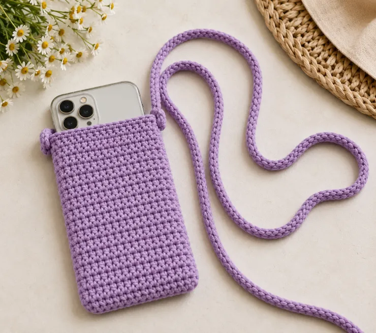 Funda clásica con cordón para colgar