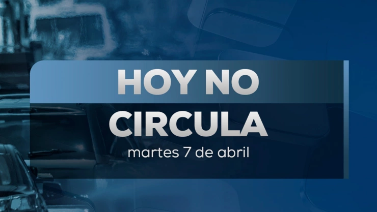 Estos autos no pueden circular hoy martes 7 de abril