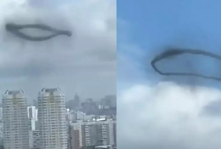 ¿Nueva señal de invasión extraterrestre Aparece extraño anillo negro en Rusia