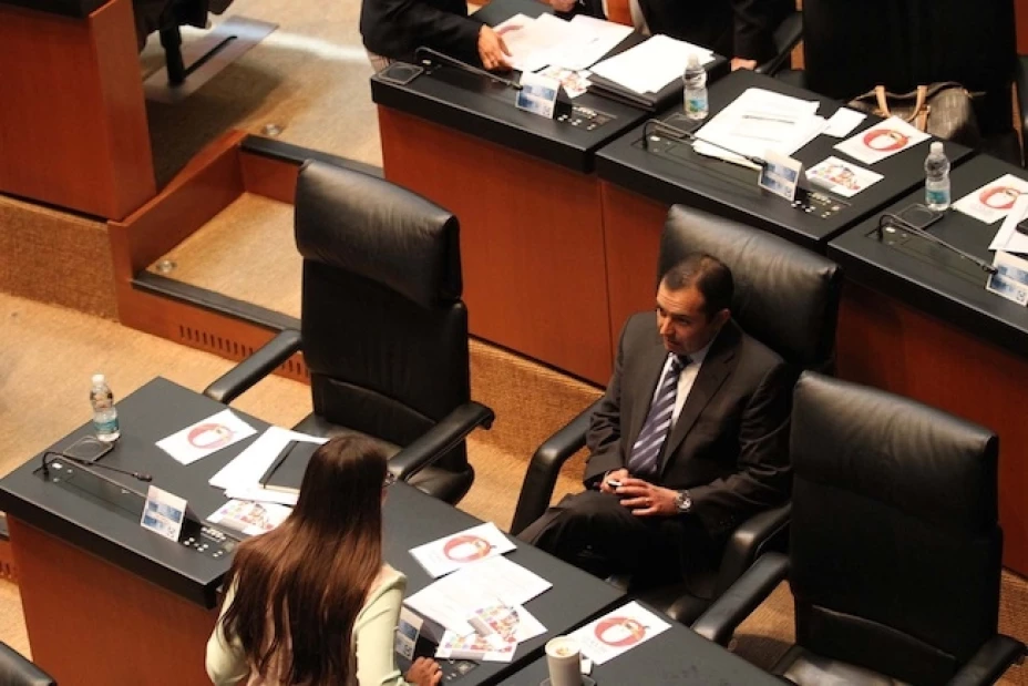 Ernesto Cordero, presidente de la Mesa Directiva del Senado
