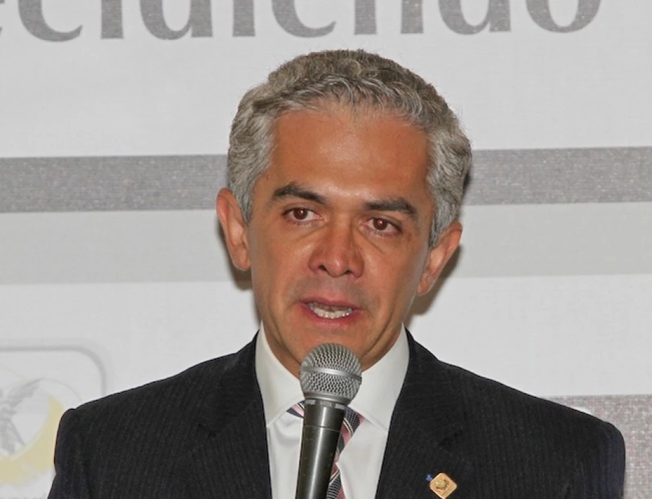 Miguel Ángel Mancera, jefe de Gobierno del Distrito Federal