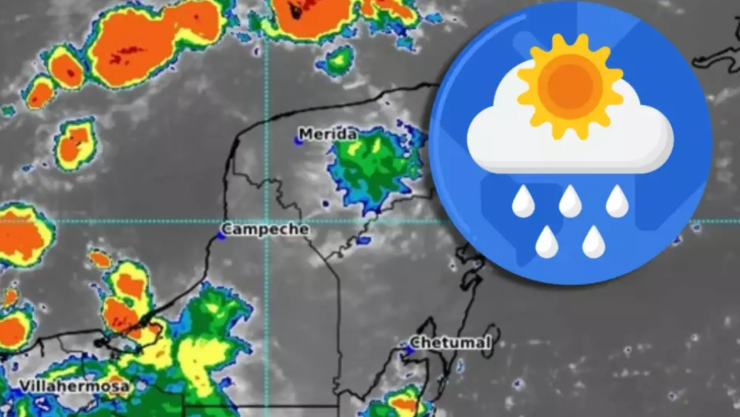 Esta es la hora EXACTA en que habrá lluvias en Campeche HOY, miércoles 4 de marzo de 2026