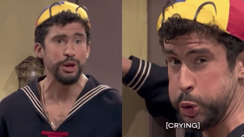 Bad Bunny rinde homenaje al Chavo del 8 en el show de SNL.png
