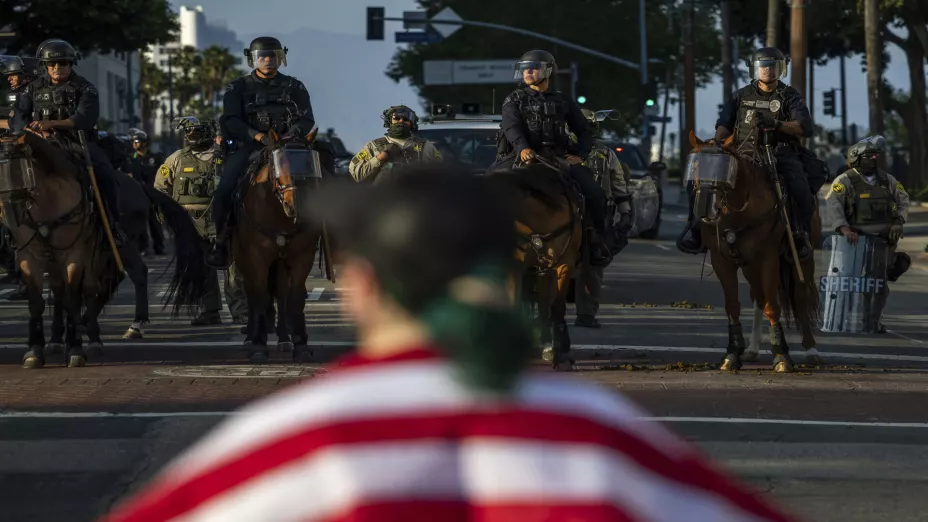 AMN-GEN LOS ÁNGELES-PROTESTAS